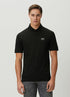 Dolche&Gabanna Cotton Poloshirt with metal branded tag