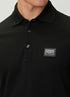 Dolche&Gabanna Cotton Poloshirt with metal branded tag