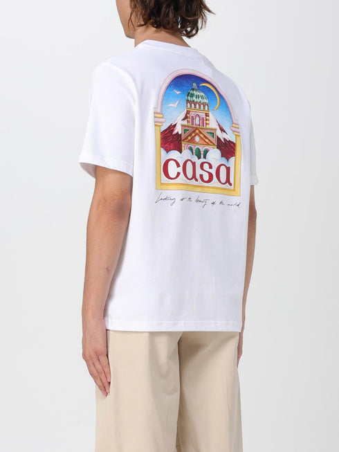 Casablanca Vue DE L'arche Organic Cotton T-Shirt