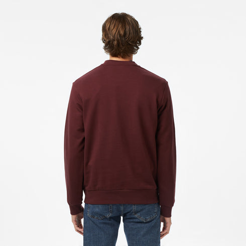 Lacoste Men Fleece Crew Neck Sweatshirt