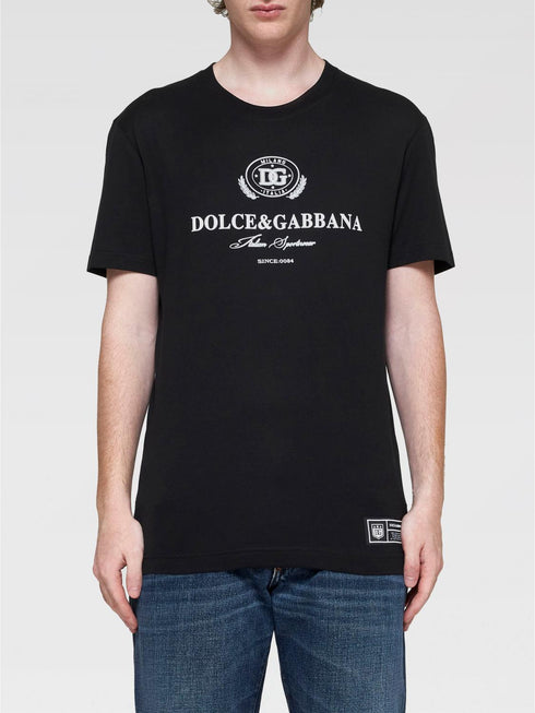 Dolche&Gabanna White Patch Logo T-Shirt
