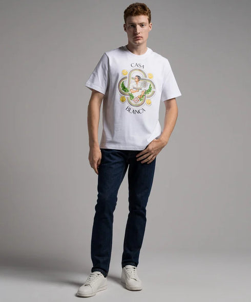Casablanca Le Joueur Printed T-Shirt