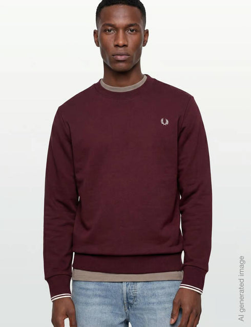Fred Perry Crew Neck Sweatshirt