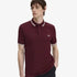 Fred Perry Twin Tripped Polo Oxblood/Ecru